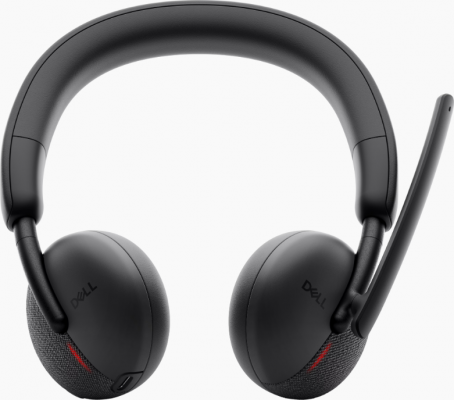 Casti wireless Dell WL3024, Bluetooth 5.3, microfon AI, autonomie 41 ore, negru