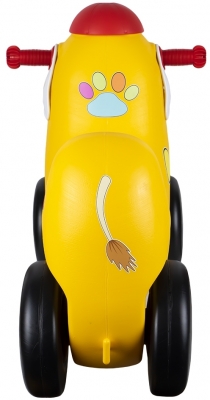 Catel balansoar 2 in 1, galben