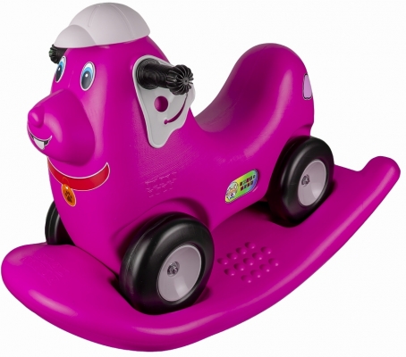 Catel balansoar 2 in 1, roz