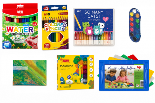 Pachet creativ de arte pentru clasele primare