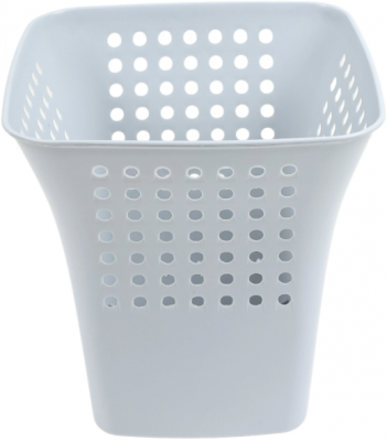 Cos de gunoi, pentru birou, plastic, forma patrata, diverse culori, 15 L, Perind