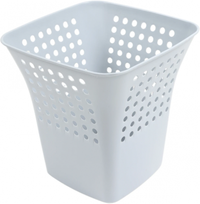 Cos de gunoi, pentru birou, plastic, forma patrata, diverse culori, 15 L, Perind