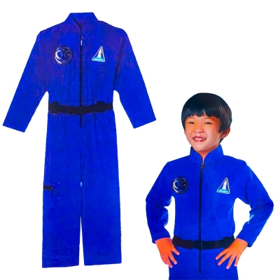 Costum astronaut pentru copii albastru