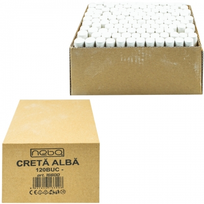 Creta alba, 120 buc/set, Nebo