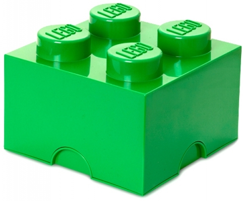 Cutie depozitare 40031734 LEGO 2x2 verde inchis