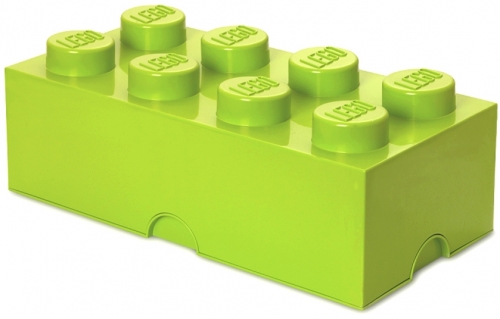 Cutie depozitare 40041220 LEGO 2x4 verde deschis