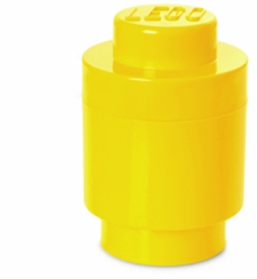 Cutie rotunda depozitare 40301732 LEGO 1x1 galben