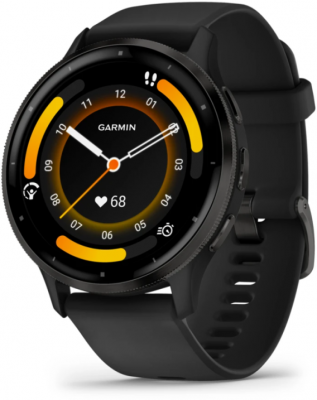 Ceas smartwach Garmin Venu 3, negru