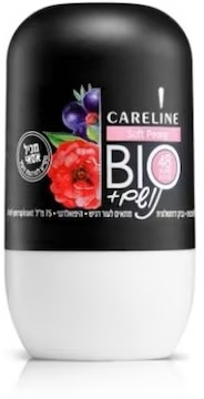 Deodorant rola Careline Peony, Bio, 75 ml, Sano