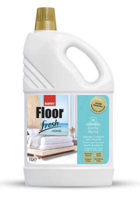 Detergent lichid pardoseli, Sano Floor, Fresh Home Exotic Hotel, 1 L