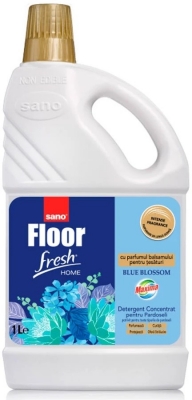 Detergent pardoseli Sano, Fresh Home Blue Blossom, 1L