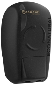 Dispenser de sapun Lucart, Econatural, negru, pentru rezerva, 400 ML