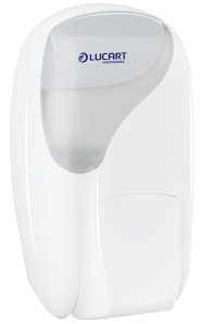 Dispenser sapun Lucart, Identity, alb, pentru rezerva, 400 ML