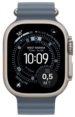 Apple Watch Ultra 3, GPS + Cellular, Ocean Band