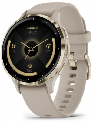 Ceas Garmin Venu 3S Soft Gold/French Gray