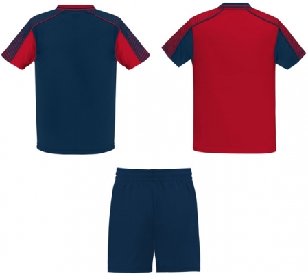 Echipament sportiv copii Juve, Unisex, rosu-bluemarin, Roly