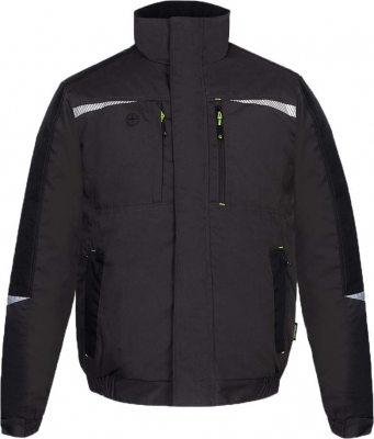 Geacu de lucru Stenso iarna T/C Kastor, gri/negru