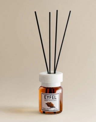 Odorizant de camera Reed difuser EYFEL, scortisoara si cuisoare, 120ml