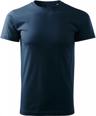 Tricou basic free, barbati, albastru marin, Malfini