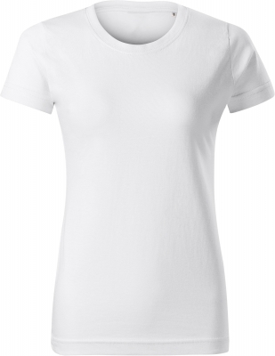 Tricou basic free, dama, alb, Malfini