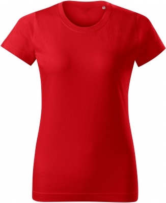 Tricou basic free, dama, rosu, Malfini