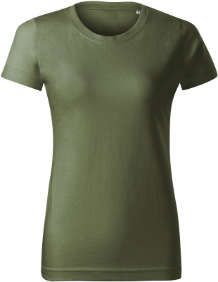 Tricou basic free, dama, khaki, Malfini