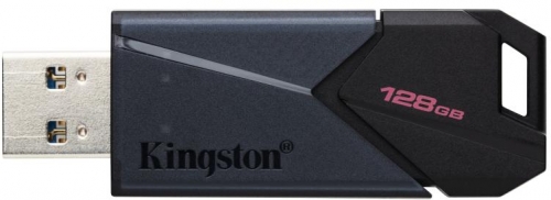 Memorie USB Flash Drive Kingston 128GB Data Traveler Exodia Onyx, USB 3.2 Gen1, Black