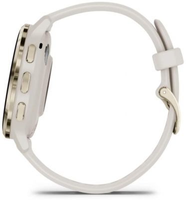 Ceas Garmin Venu 3S, Ivory/ Soft Gold