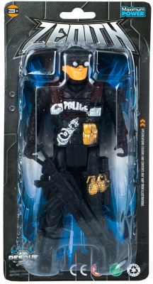 Figurina soldat politist din fortele speciale de jucarie