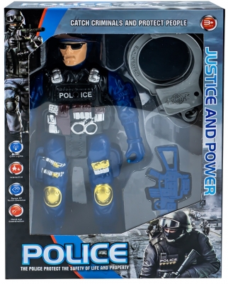Figurina politist si accesorii