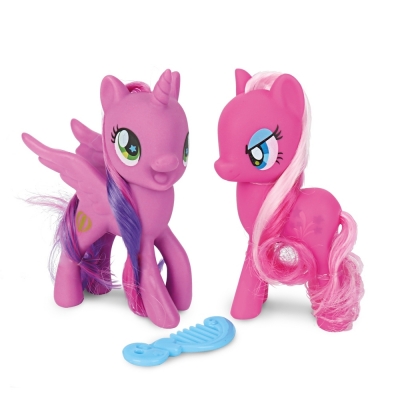 Figurine unicorn si accesorii, 2 buc/set. diverse culori, Toi-Toys