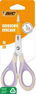 Foarfeca BIC, 16 cm, blister, diverse culori