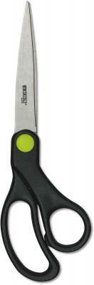 Foarfeca Black is the New Green, plastic reciclat 21 cm, blister, Arda
