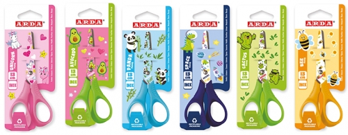 Foarfeca Fancy 13 cm, blister, Arda, diverse culori