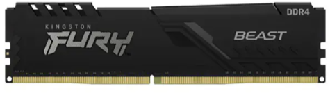 Memorie Kingston FURY Beast, 8GB DDR4, 3200MHz