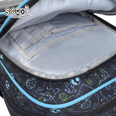 Ghiozdan 3D ergonomic S-COOL Football