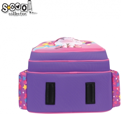 Ghiozdan S-Cool 3D ergonomic motiv Unicorn