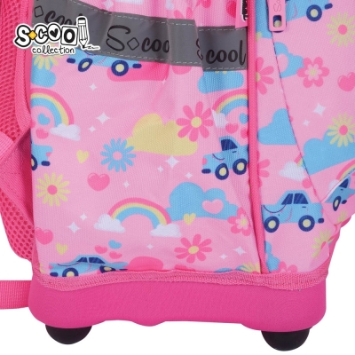 Ghiozdan anatomic S-Cool Happy Rainbow