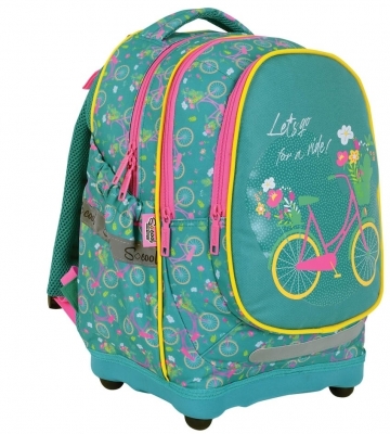 Ghiozdan anatomic S-Cool Let’s Go For A Ride