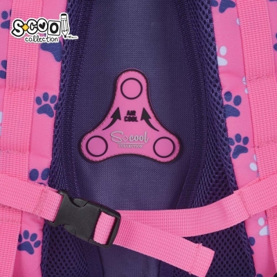Ghiozdan anatomic S-Cool Think Pink