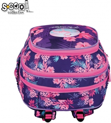 Ghiozdan S-Cool anatomic Flamingo