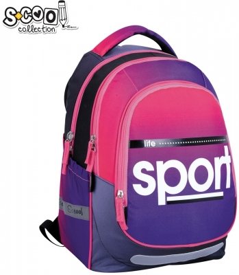 Ghiozdan S-Cool anatomic Light Sport