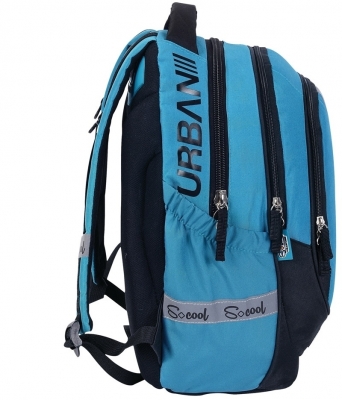 Ghiozdan anatomic S-Cool Blue Urban