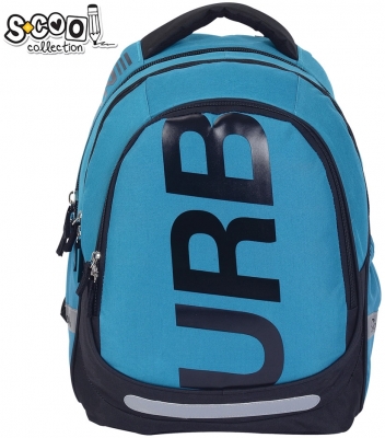 Ghiozdan anatomic S-Cool Blue Urban