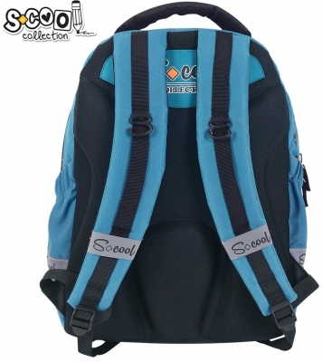 Ghiozdan anatomic S-Cool Blue Urban