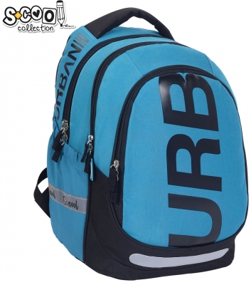 Ghiozdan anatomic S-Cool Blue Urban