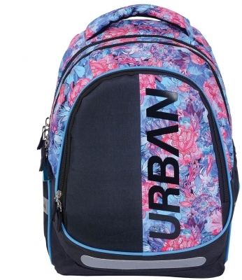 Ghiozdan anatomic usor S-Cool Flowers Urban