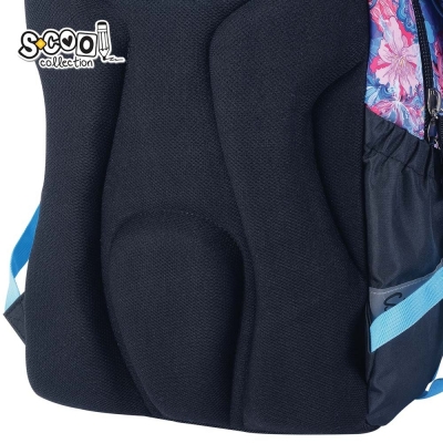 Ghiozdan anatomic usor S-Cool Flowers Urban