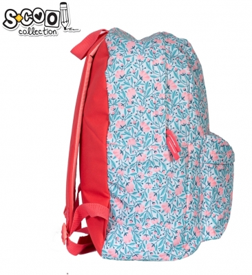 Ghiozdan Classic, flori, S-Cool
