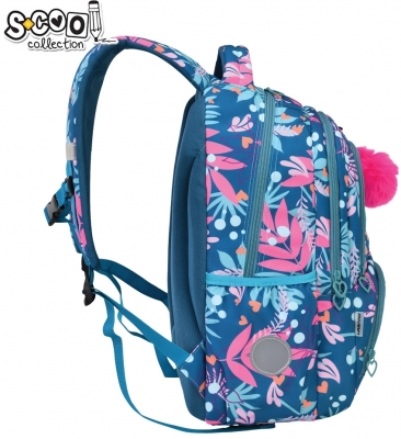 Ghiozdan anatomic premium S-Cool Leaves